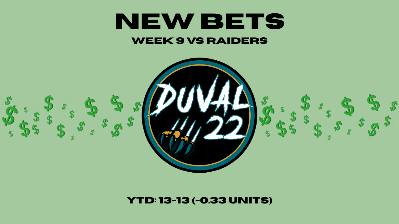 Top Props for Jaguars vs Raiders in Week 9