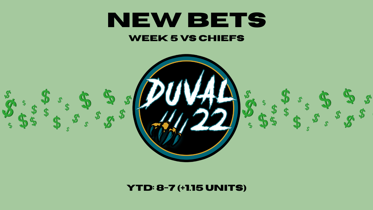 Top Props for Jaguars vs Chiefs in Week 5