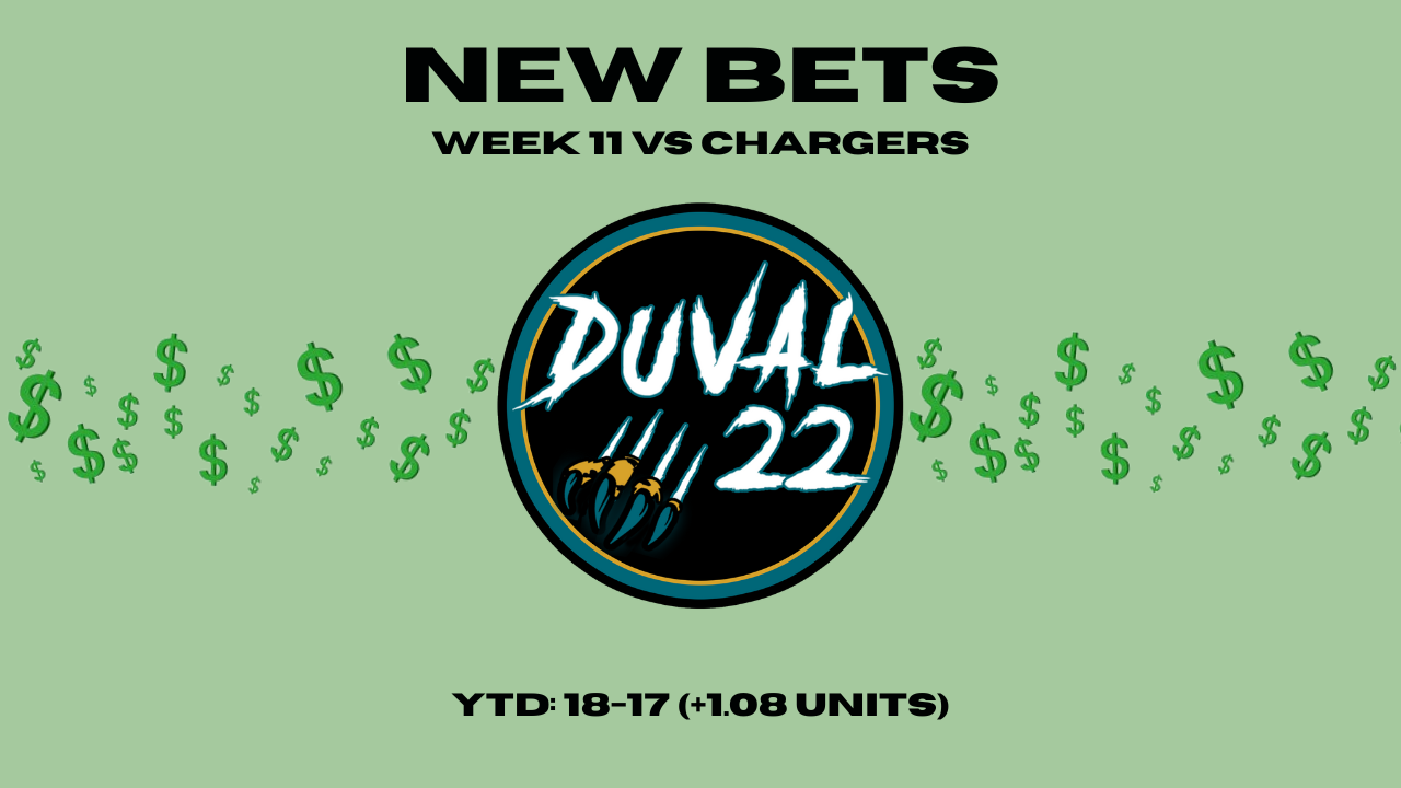 Top Props for Jaguars vs Chargers in Week 11