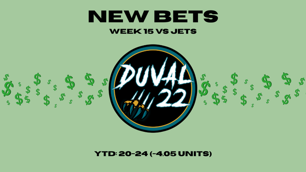 Top Props for Jaguars vs Jets in Week 15